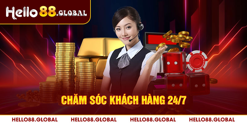 CSKH tận tâm hỗ trợ hội viên 24/7