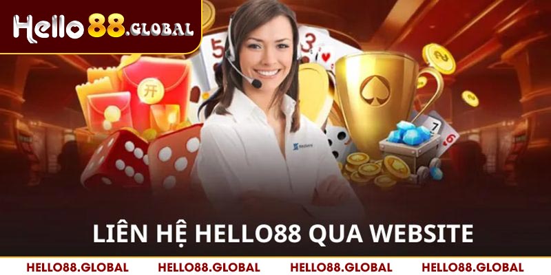 Chat trực tuyến để liên hệ Hello88 